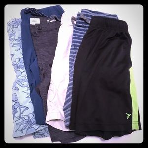 Lot of 5 shorts size 8 boys EUC